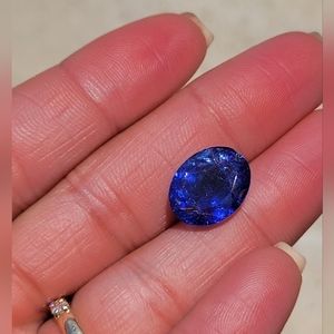 GIA Certified Tanzanite Oval 6.62 Carats
